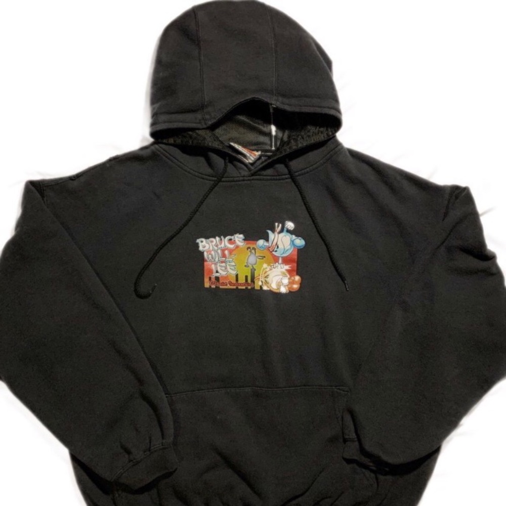 Vintage 1990s world industries Bruce Lee Hoodie